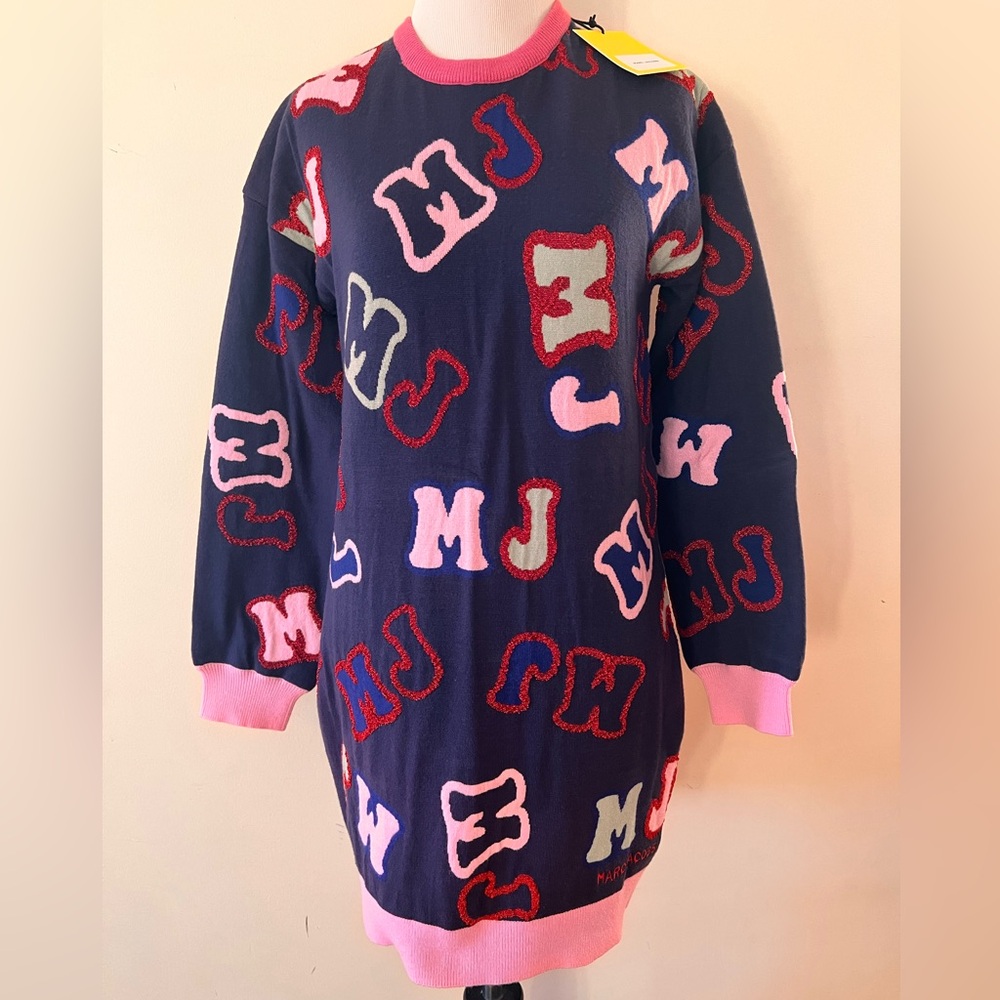 NWT Marc Jacobs Sweater Dress Kids Girl Size 12+ 156